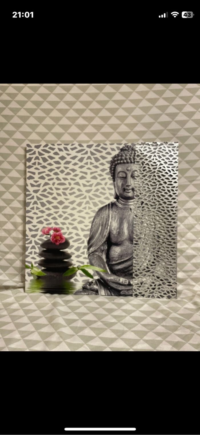 Toile bouddha