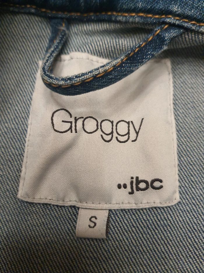 Belle Veste en Jean Groggy JBC taille S - photo numéro 9