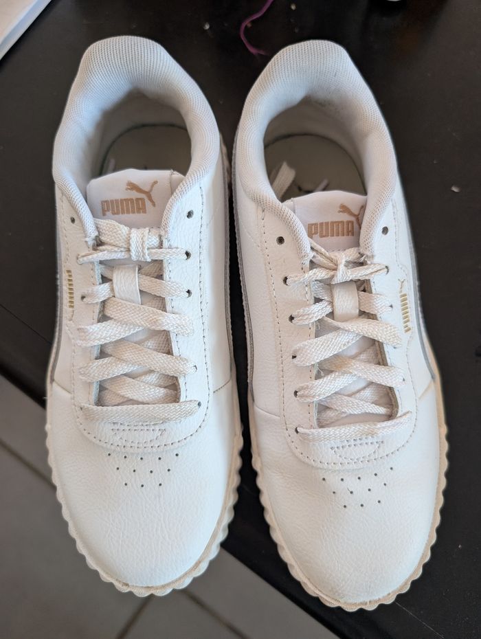 Adidas blanche - photo numéro 2