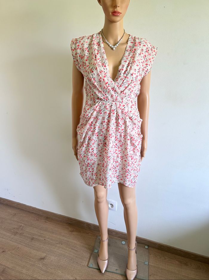 Robe fleurie sans manches Lili & Lala taille S jamais portée - photo numéro 3