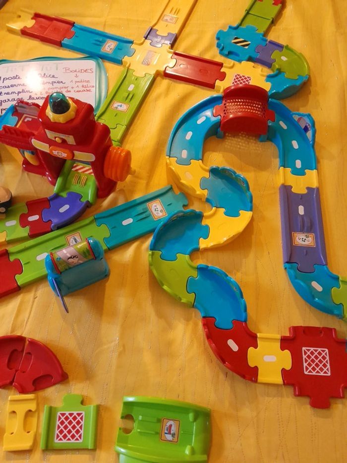 Énorme Lot / ensemble de Tut Tut Bolide Vtech Avec 5 Bolides - photo numéro 19