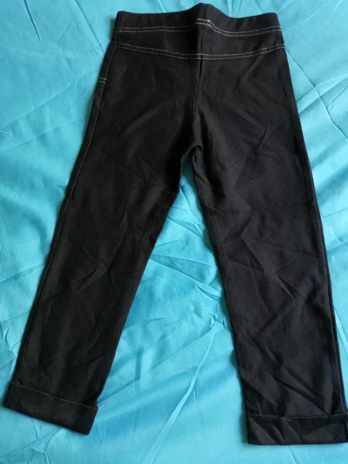 Leggins noir, court, fille - photo numéro 2