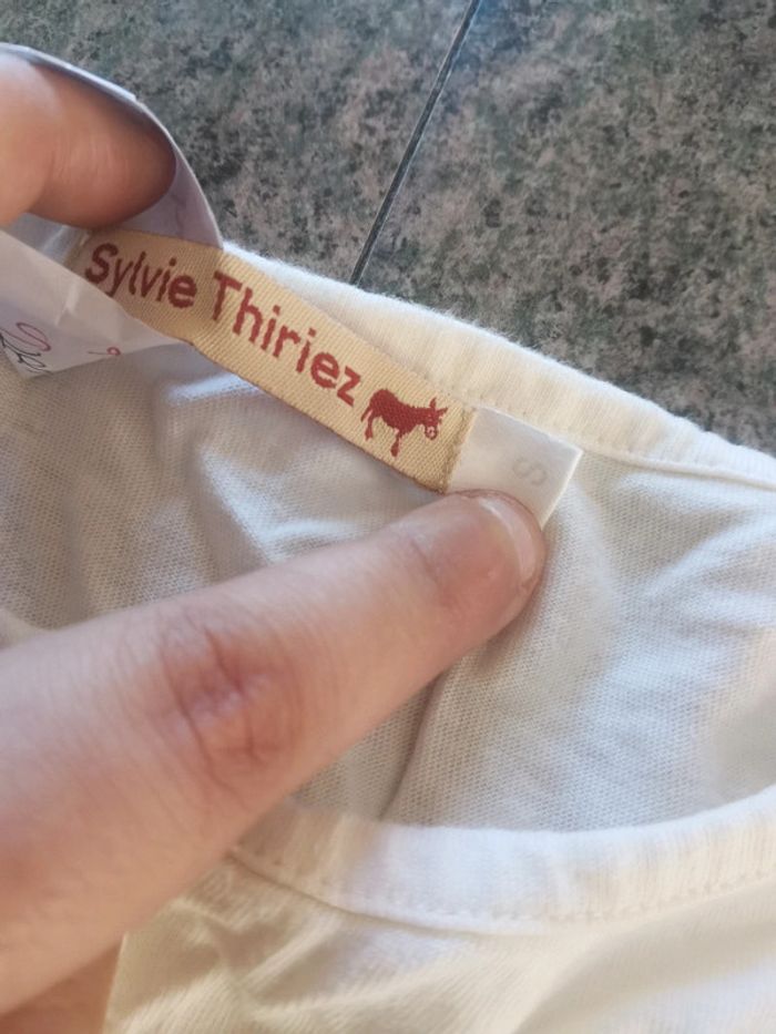 T-shirt taille s Sylvie thiriez - photo numéro 3