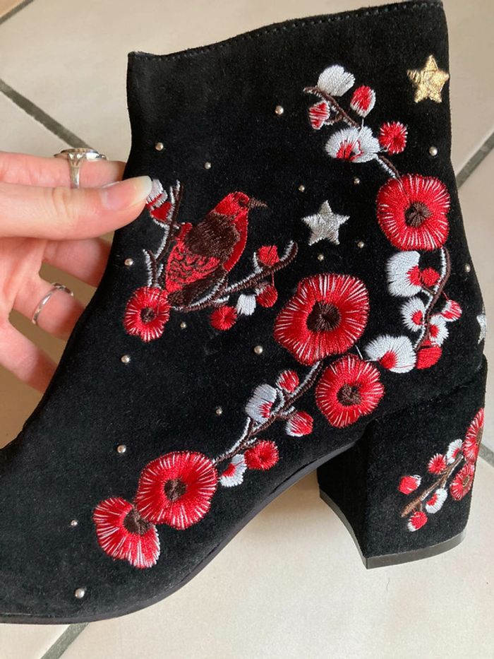 Bottines cuir Stradivarius 38 - photo numéro 2