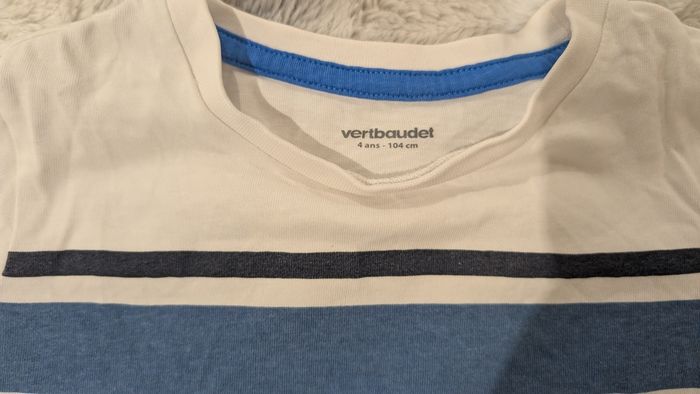 T-Shirt Vertbaudet taille 4 ans - photo numéro 3