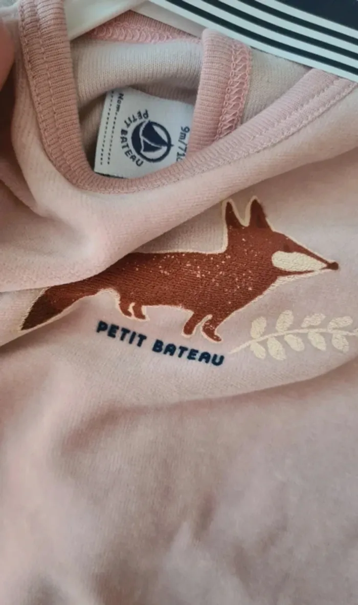 Pyjama Petit Bateau 9 mois neuf - photo numéro 3