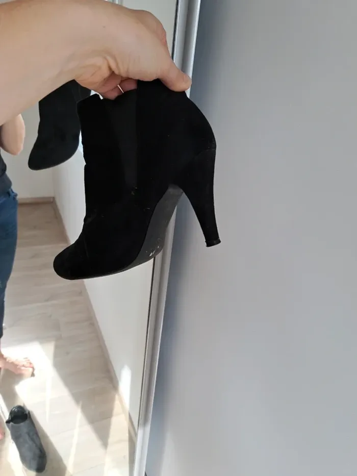 Bottines suedine - photo numéro 4
