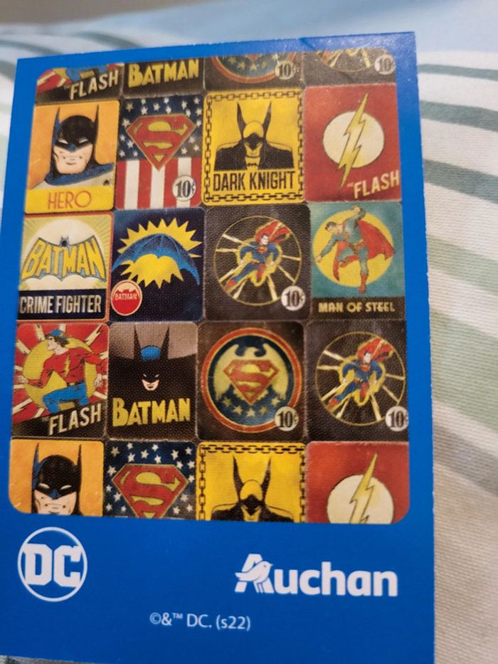 Carte Héros DC Auchan 2022 n° 63/90 Astuce Meilleur Quotidien - photo numéro 2
