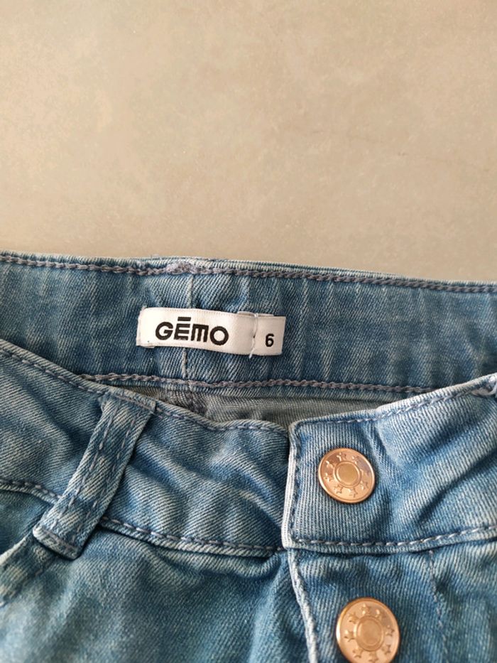 Jupe en jean fille taille 6 ans - photo numéro 3