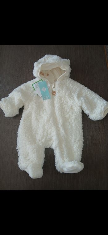 Combipilote combinaison bebe mixte naissance 0 mois