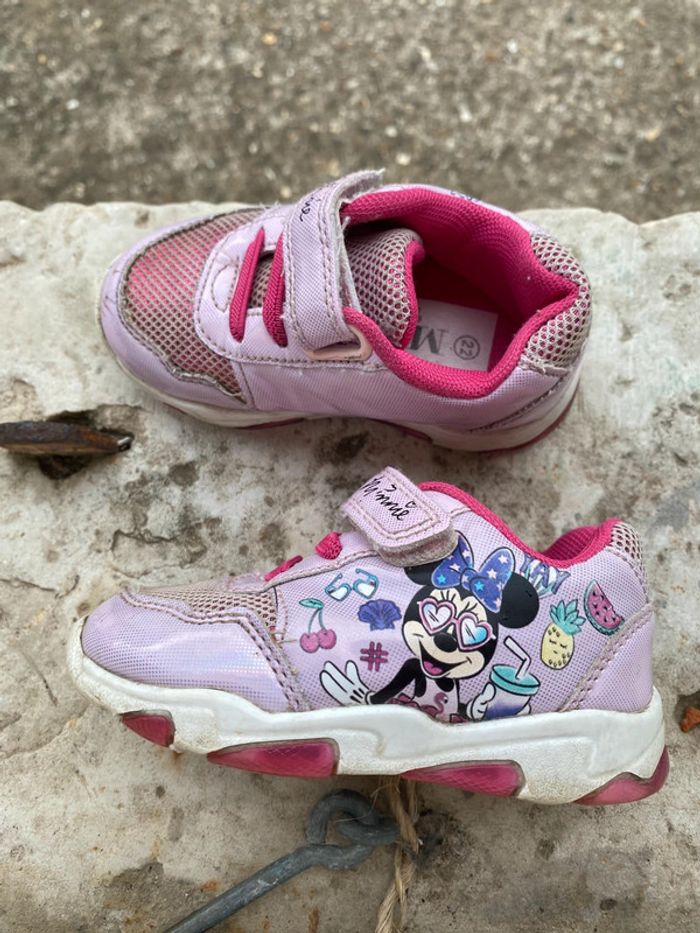 Basket lumière fille Disney Minnie Mouse scratch 22 - photo numéro 2