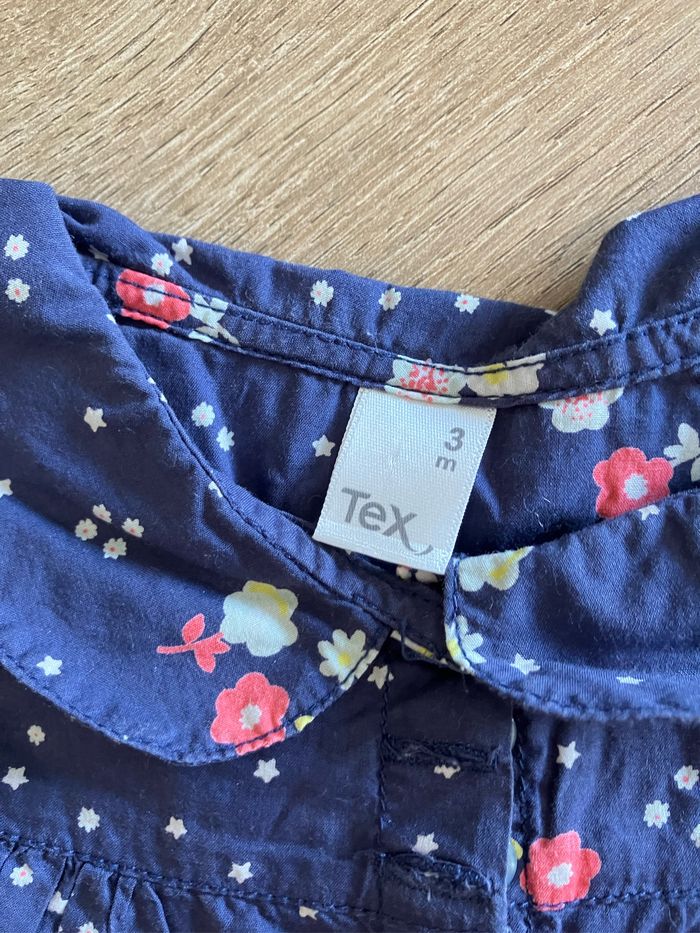 Blouse ML à col 3 mois 🌺 - photo numéro 3