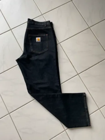 Jeans Carhartt WIP Homme Taille XL Noir Neuf avec étiquette
