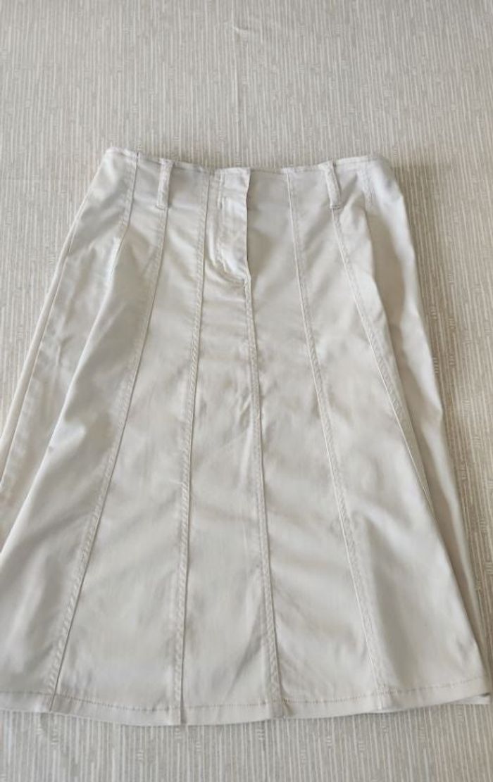 Jupe beige