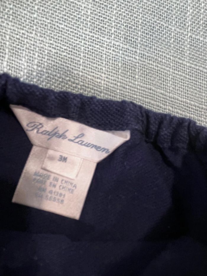 Robe et bloomer taille 3 mois Ralph Lauren - photo numéro 3