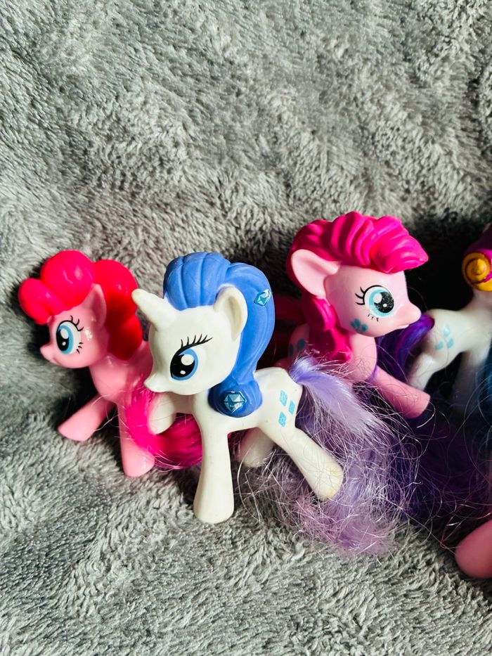 Lot mon petit poney avec hélicoptère - photo numéro 2