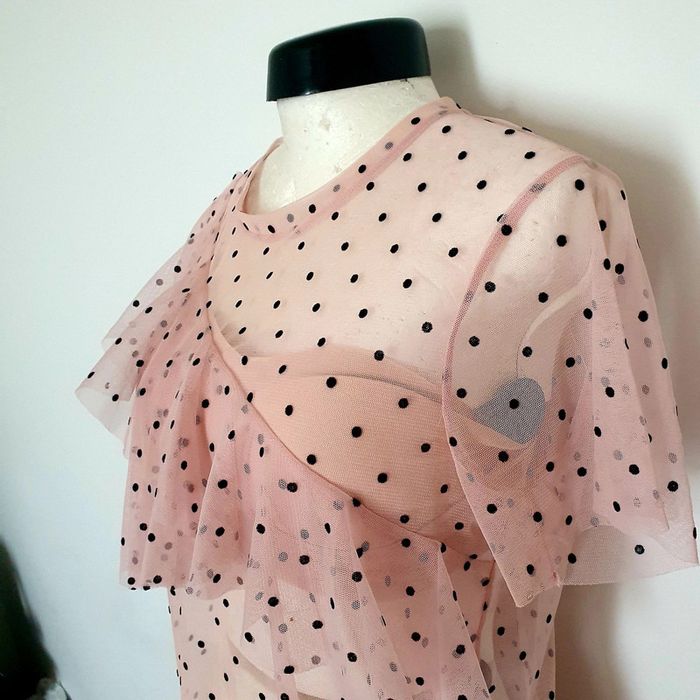 T-shirt H&M M rose transparent - photo numéro 4