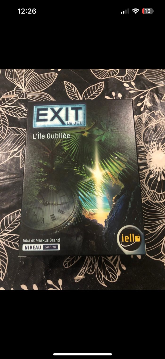 Jeux exit l île oubliée