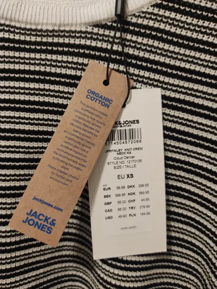 Tricot pullover Jack and Jones Neuf taille Xs - photo numéro 3