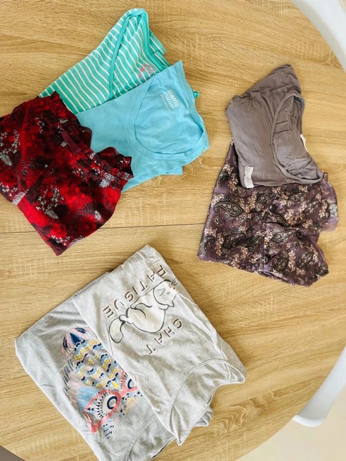 Lot chemises de nuit / pyjamas femme