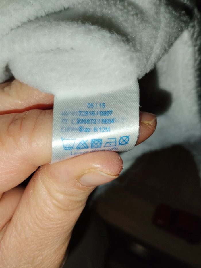 Bonnet gris noir 6/12mois - photo numéro 5