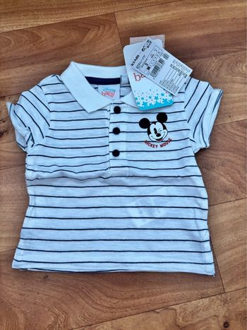 Tee shirt marinière Disney