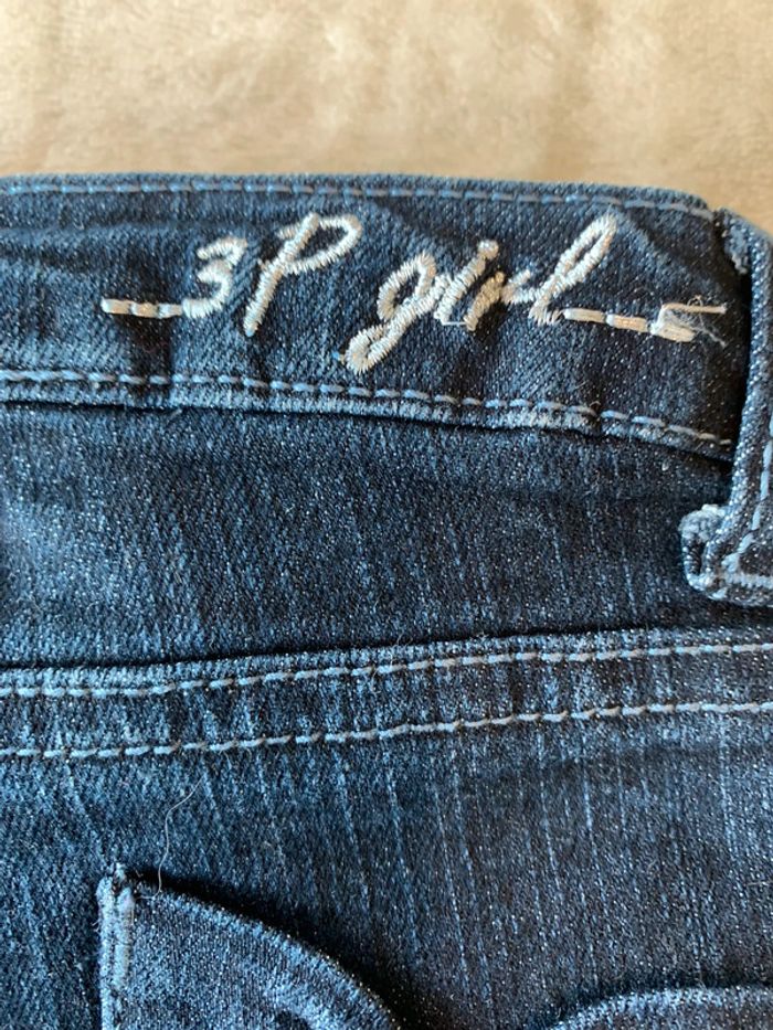 Ensemble Tee-shirt Grain de Blé Jeans 3 Pommes Bleu & Bleu Marine 6M - photo numéro 13