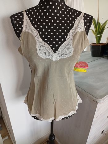 Top a bretelles/Nuisette. Maje 3638