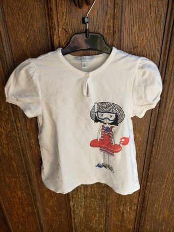 Adorable tee shirt Marc Jacobs 3 ans