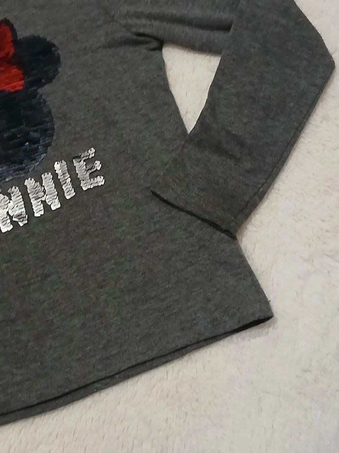 Tee-shirt col rouler Minnie 6 ans - photo numéro 2