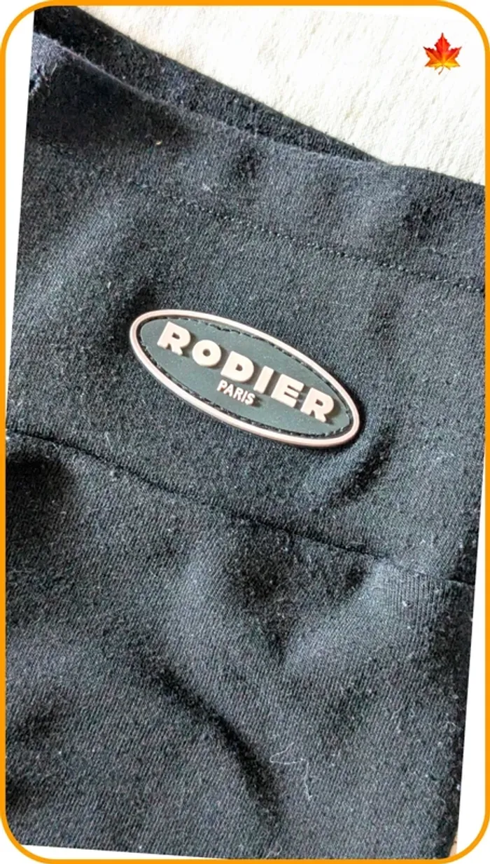 Legging noir femme Rodier S/M - photo numéro 3