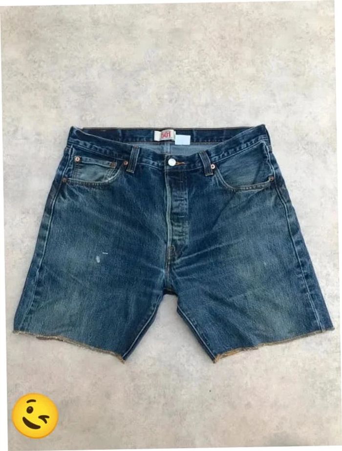 Short Levi's 501 W32 FR42 Bleu homme men #SHO42 - photo numéro 2