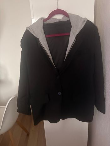blazer à capuche