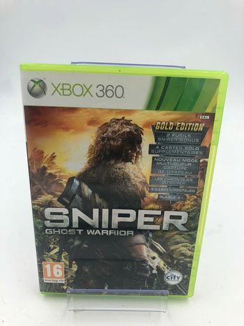 Jeu vidéo Sniper Ghost Warrior Gold Édition sur console Xbox 360
