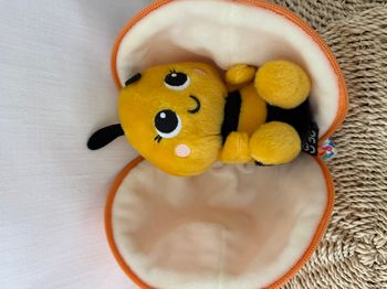 Peluche Buzzet l'abeille mandarine - Flipetz by Déglingos 