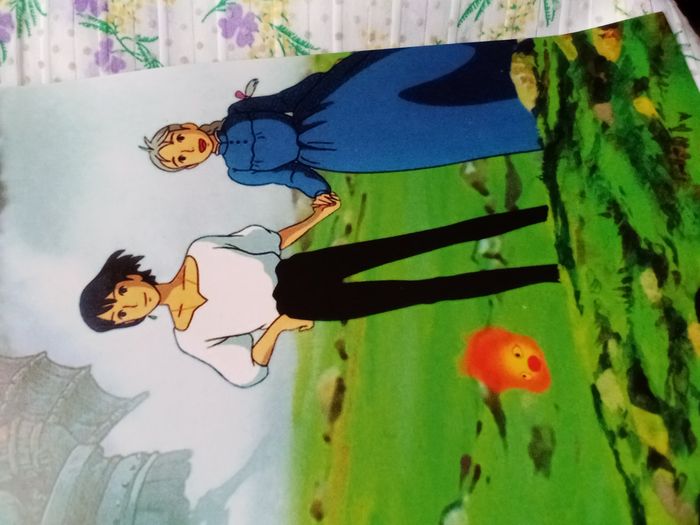 Affiche Poster Le château  ambulant Studio Ghibli Miyazaki - photo numéro 4