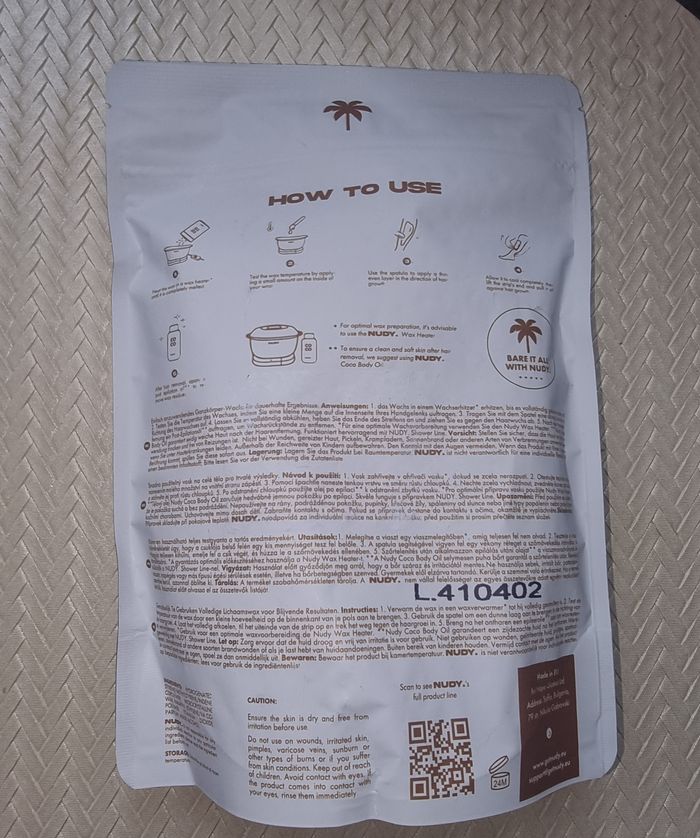 Cire professionnelle perle coco Nudy - photo numéro 2