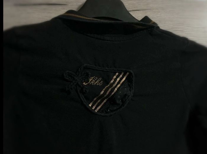 Chemise polo tunique fille IKKS 12 ans noir - photo numéro 6