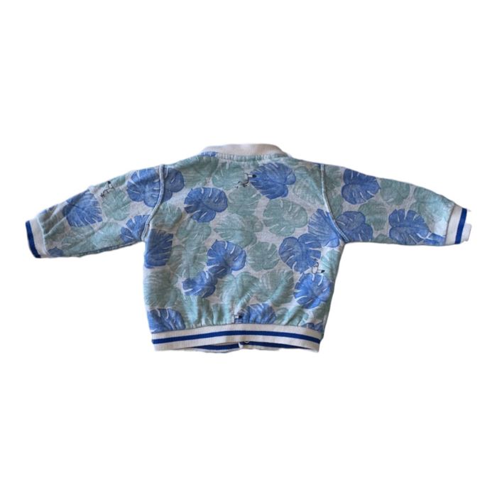 Cardigan monstera Petit Bateau 6 mois TBE (14€) - photo numéro 3