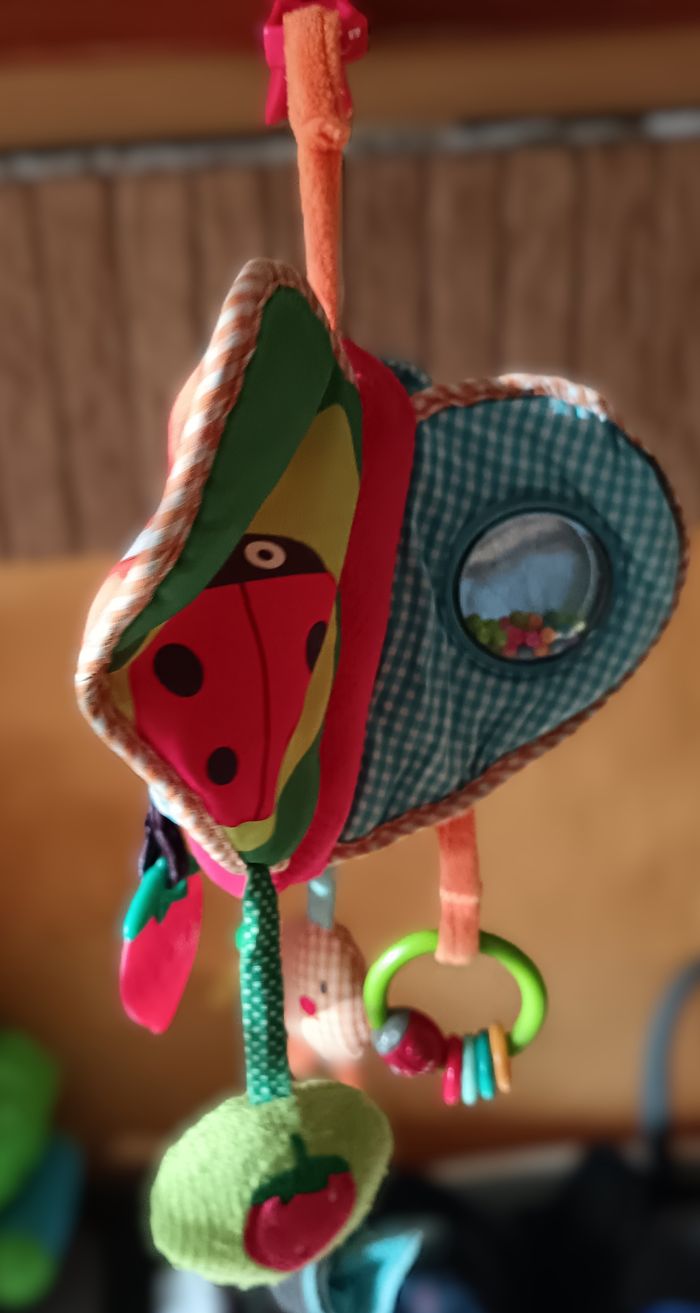 Jouet Coeur d'Eveil Ouatoo à Suspendre - photo numéro 7