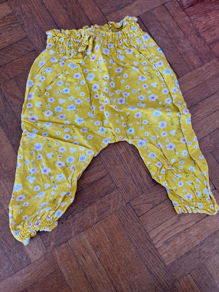 Pantalon été fille 6 mois