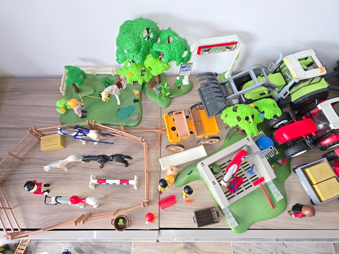 Lot de playmobil la ferme - photo numéro 5
