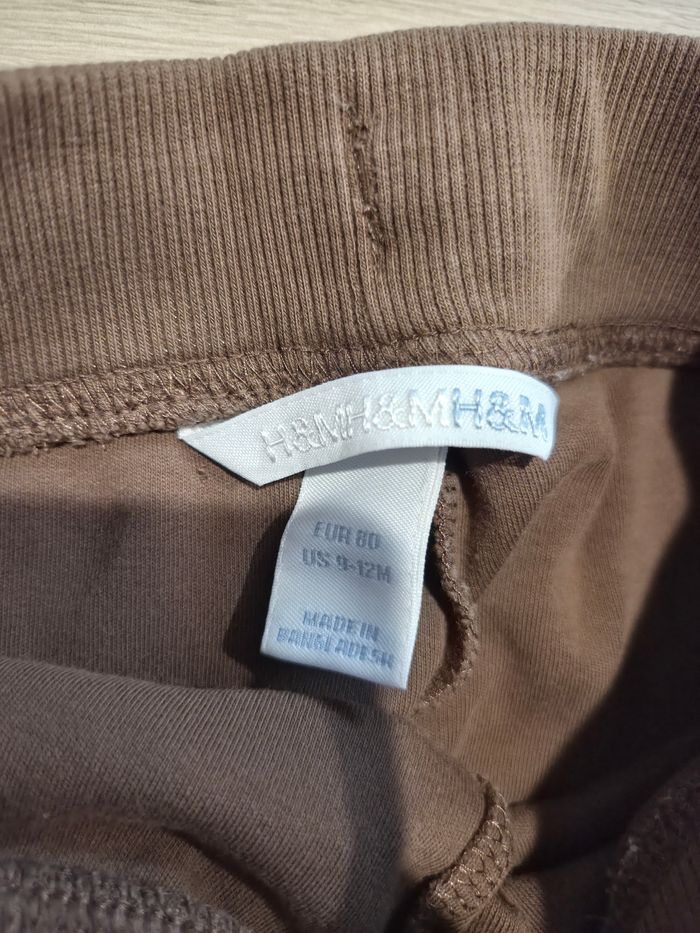 Lot de 2 jogging, H&M, 9-12 mois, 80cm - photo numéro 4
