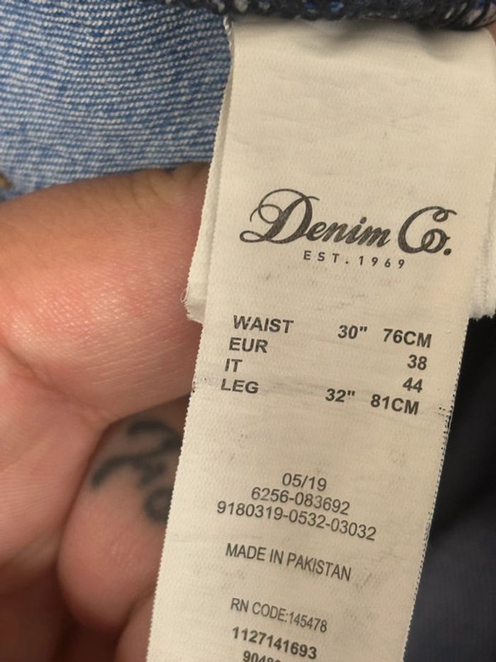 Jeans taille 38 marque denim co - photo numéro 4