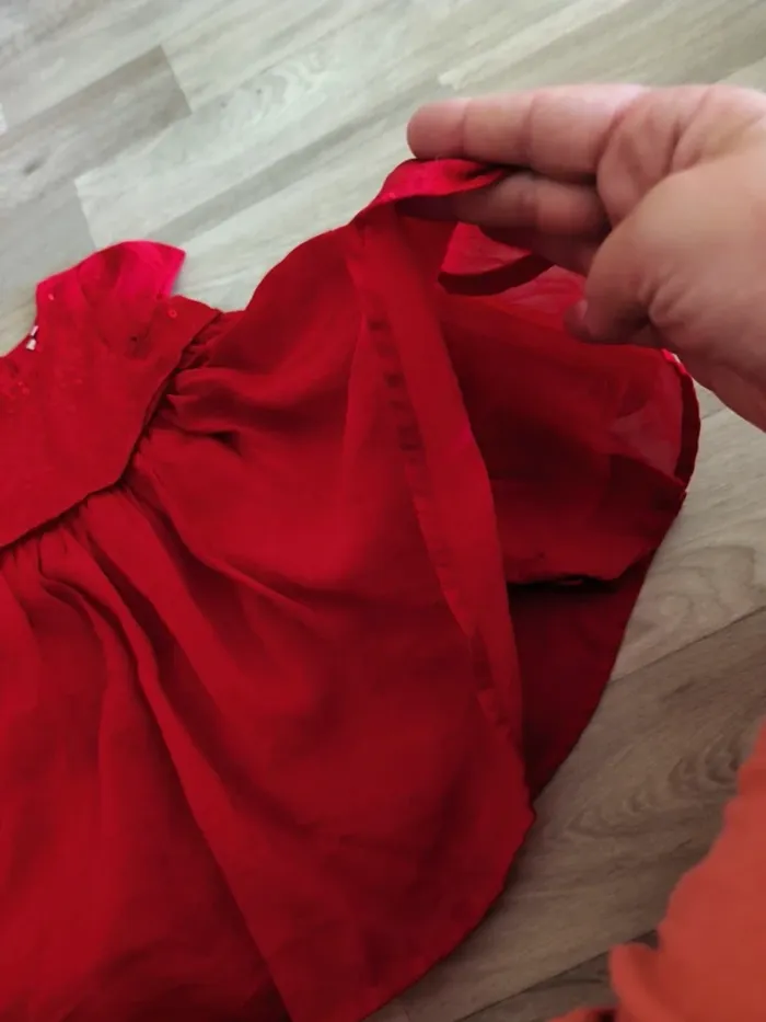 Magnifique robe de fête taille 23 mois marque orchestra - photo numéro 3