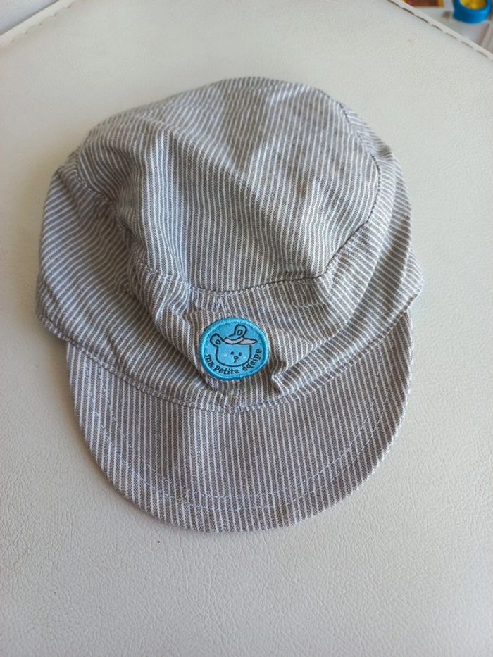 Casquette bébé 6 mois Ma petite équipe