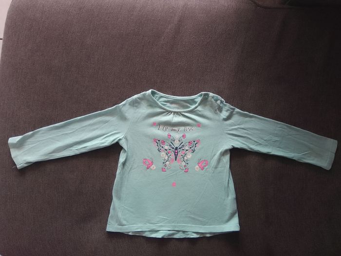 Maillot manches longues fille 86 cm