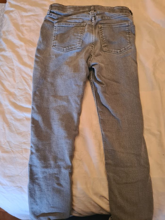 Jeans gris h&m taille 9-10 ans - photo numéro 5