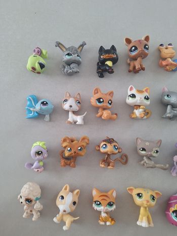 Lot petshop dont rares LPS chien,.papillon, chat...