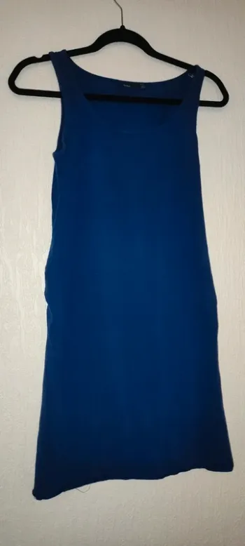 Robe grossesse bleu